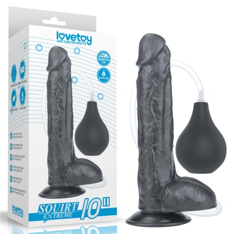 Przejdź do produktu 10'' Squirt Extreme Dildo - Black