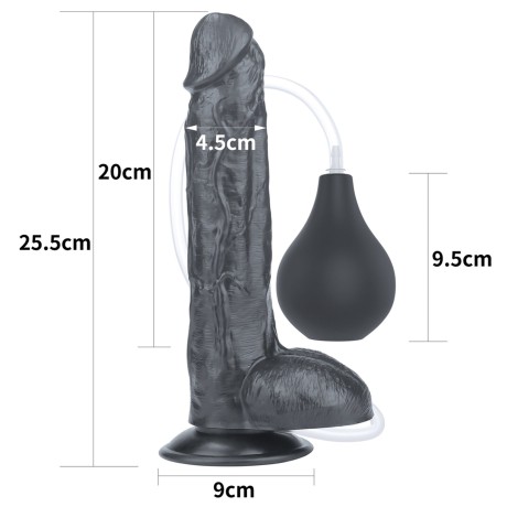Przejdź do produktu 10'' Squirt Extreme Dildo - Black